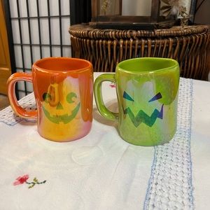 Rae Dunn Iridescent Halloween Mugs